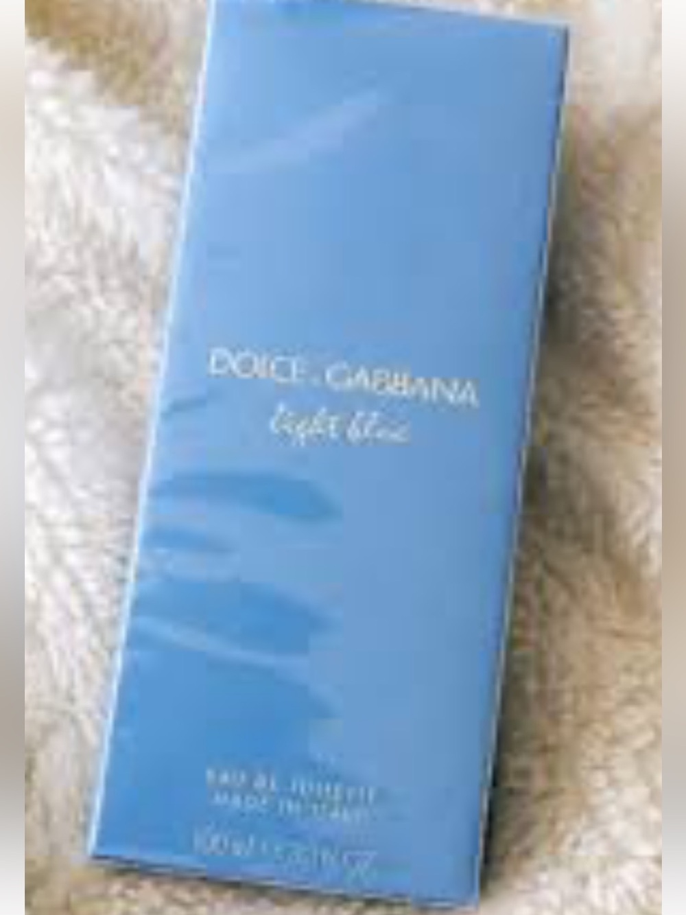 Dolce & Gabbana light blue eau de toilette